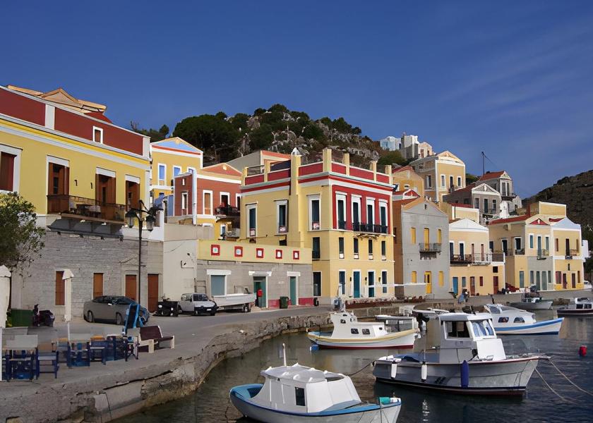 South Aegean Symi Surrounding environment
