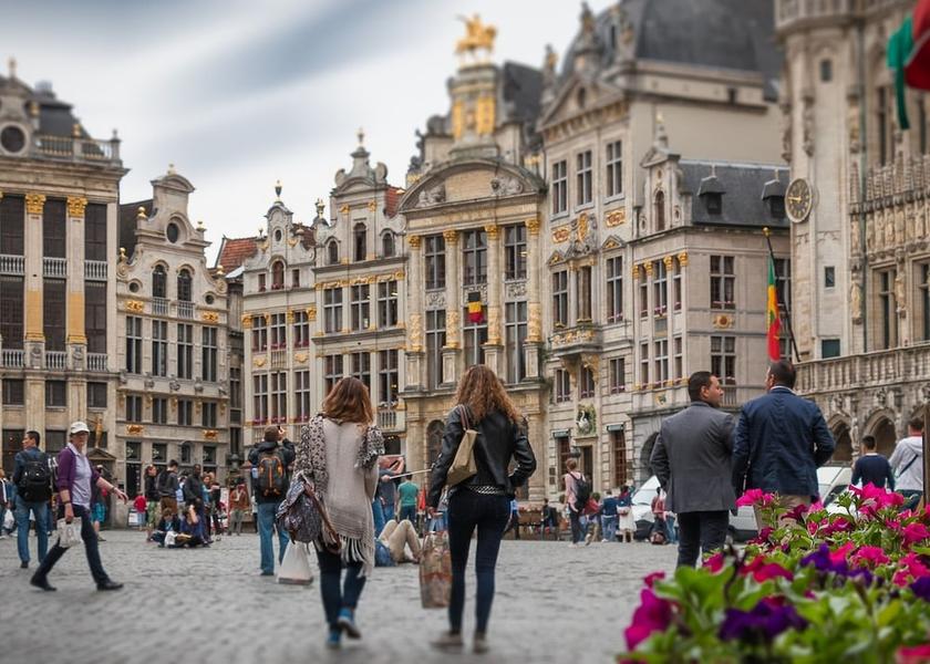 Flemish Region Brussels Exterior Detail