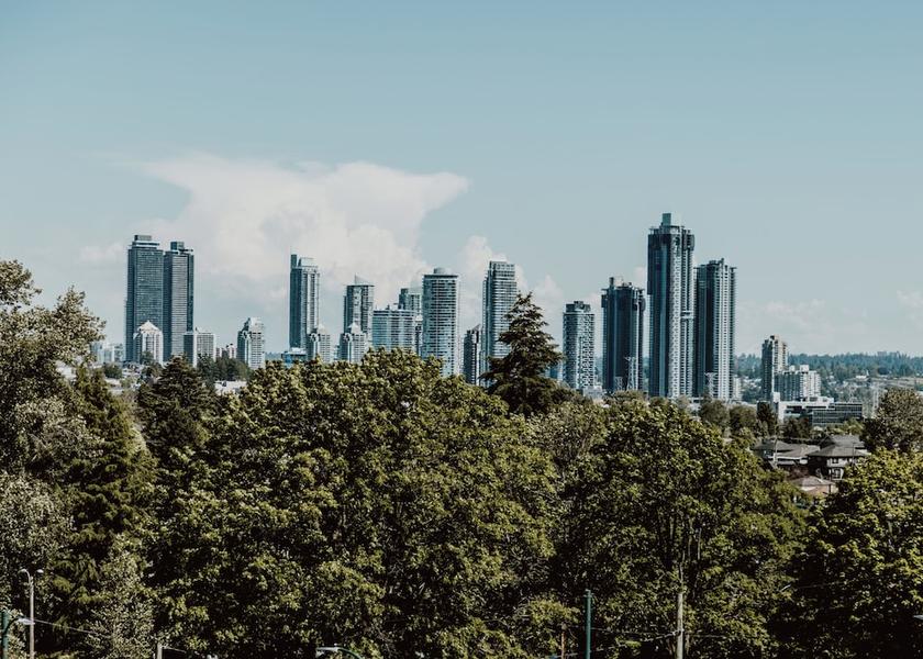 British Columbia Vancouver Land view from property