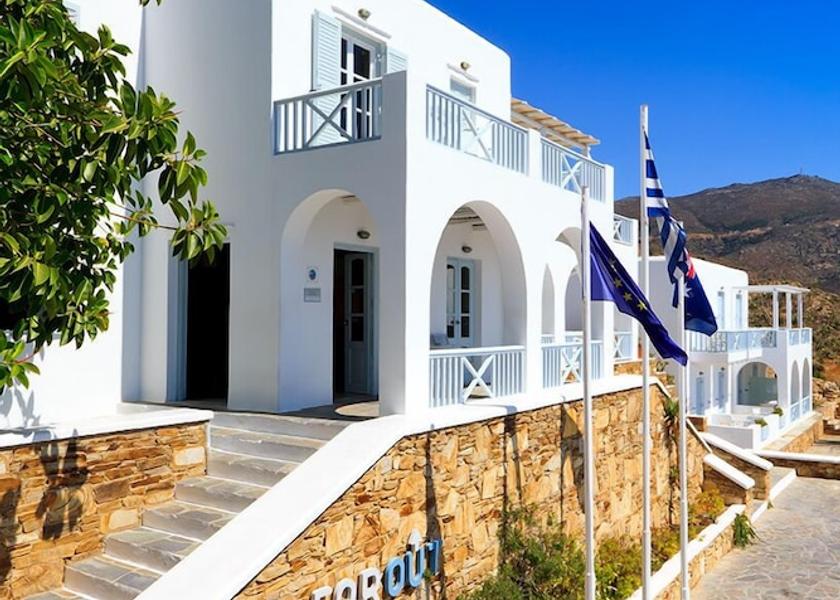 South Aegean Ios Property entrance