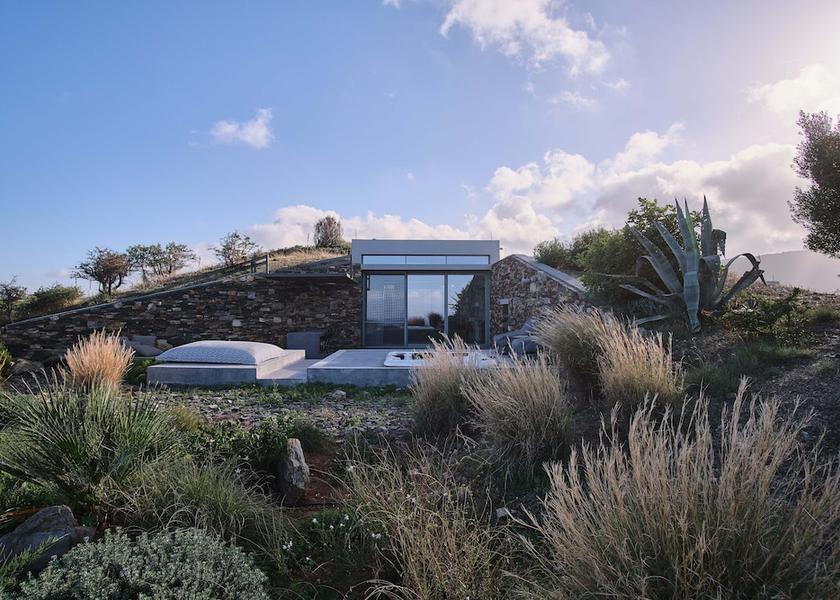 Attica Kithira Garden view