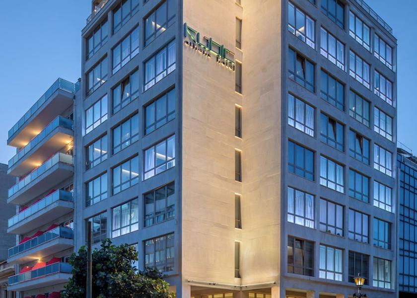Attica Athens Front of property - evening/night