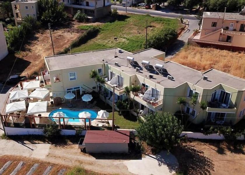 Crete Platanias Aerial View