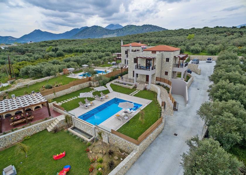 Crete Mylopotamos Aerial view