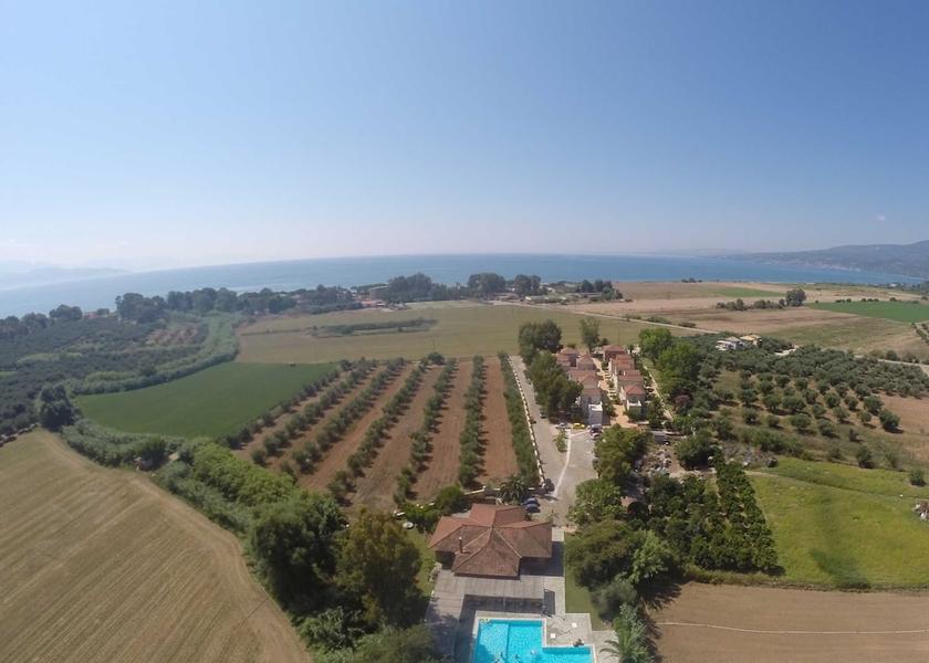 Peloponnese Region Messini Aerial view