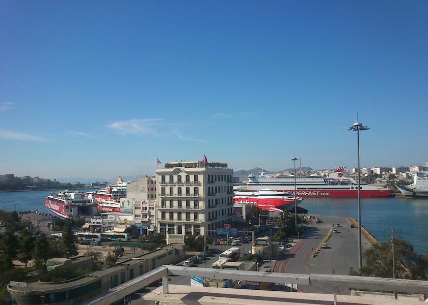 Attica Piraeus Exterior Detail