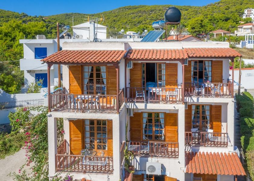 Attica Aegina Front of property