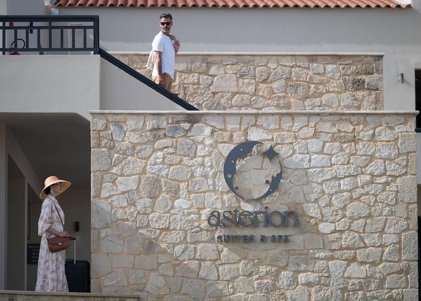 Crete Platanias Front of property