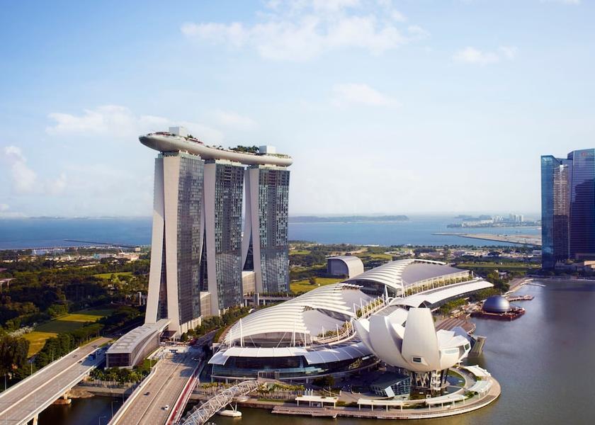  Singapore View from room