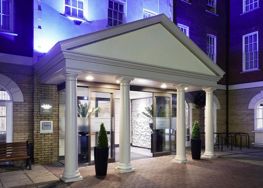 England Exeter exterior view