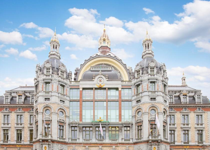 Flemish Region Antwerp Aerial View