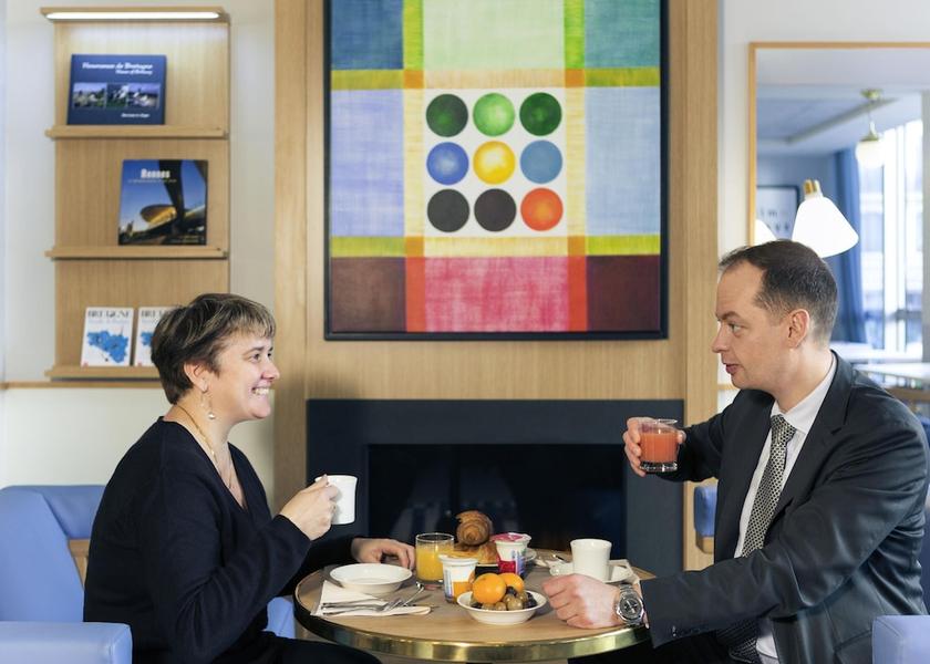 Brittany Rennes Breakfast area