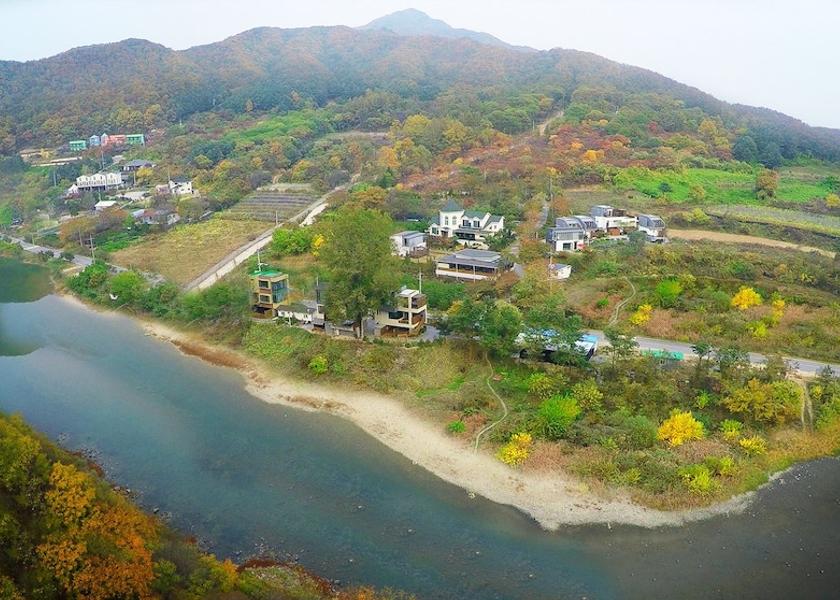 Gangwon Hongcheon Aerial View
