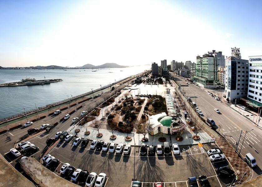 South Jeolla Mokpo Aerial view