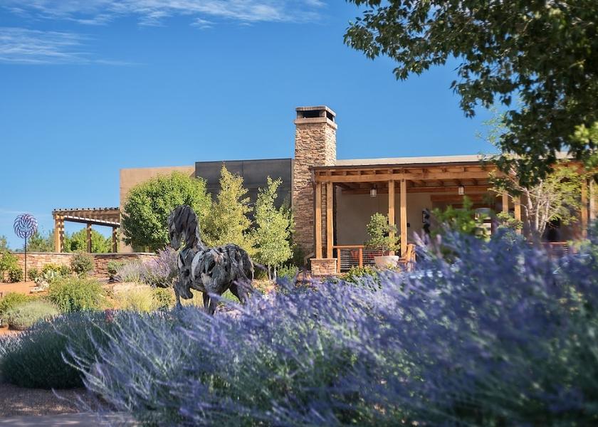 New Mexico Santa Fe Entrance