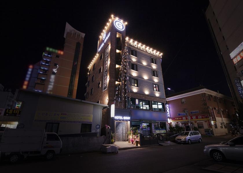 South Gyeongsang Changwon Front of property - evening/night