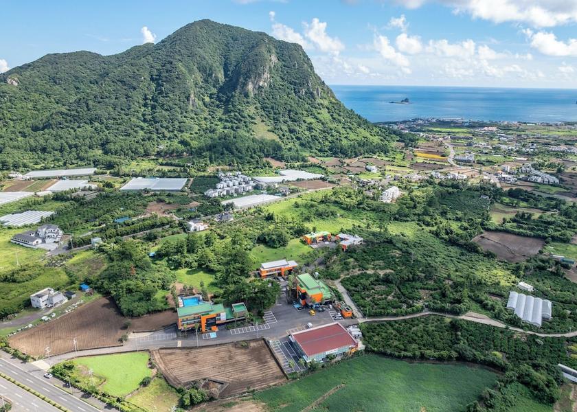 Jeju Seogwipo Aerial view