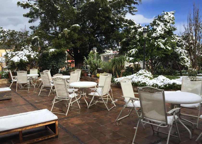 Guanajuato Pozos Terrace/patio