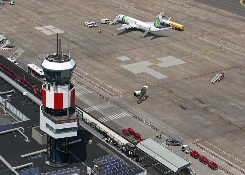 South Holland Rotterdam Aerial view