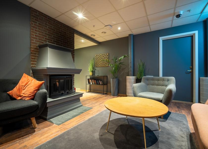 Troms Tromsø Lobby sitting area