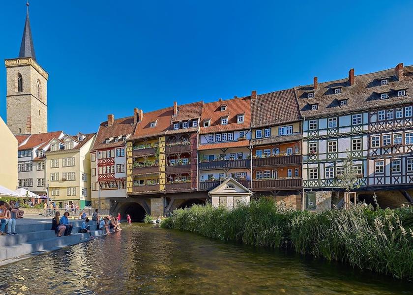 Thuringia Erfurt Point of interest