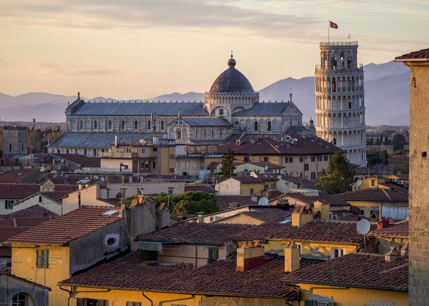 Tuscany Pisa City View from Property