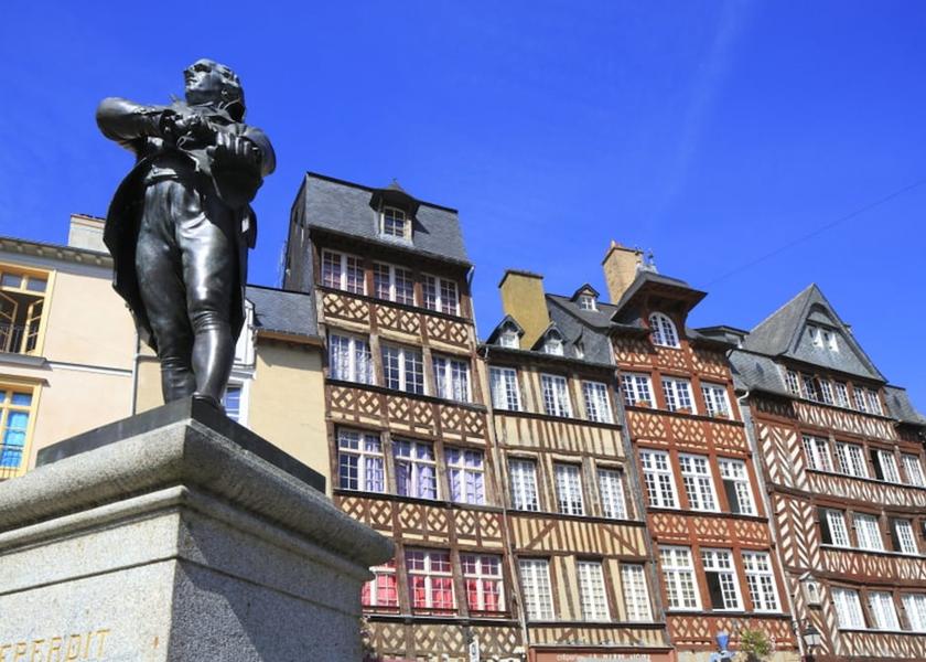 Brittany Rennes Exterior Detail