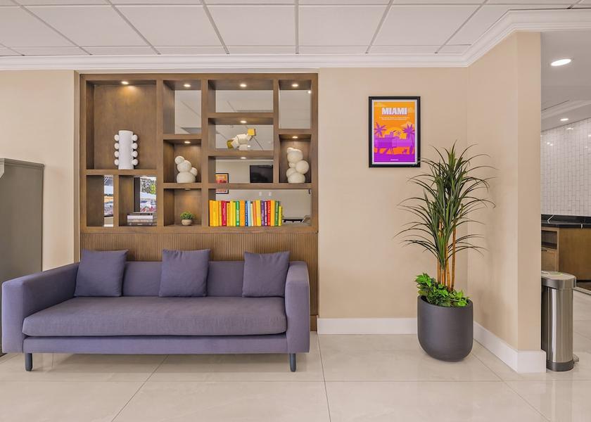 Florida Miami Springs Lobby sitting area