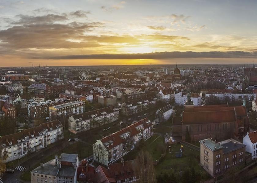 Pomeranian Voivodeship Gdańsk City view