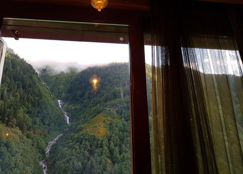 Rize Province Çamlıhemşin View from room
