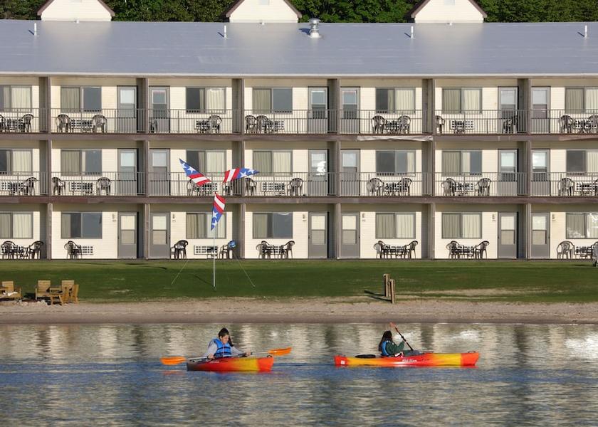 Michigan St Ignace Exterior Detail