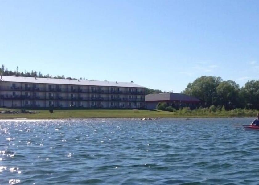 Michigan St Ignace View from Property