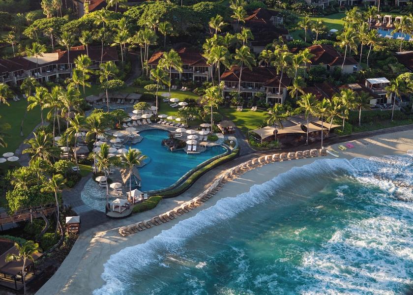 Hawaii Kailua-Kona Aerial view