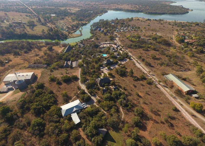 Gauteng Roodeplaat Aerial view