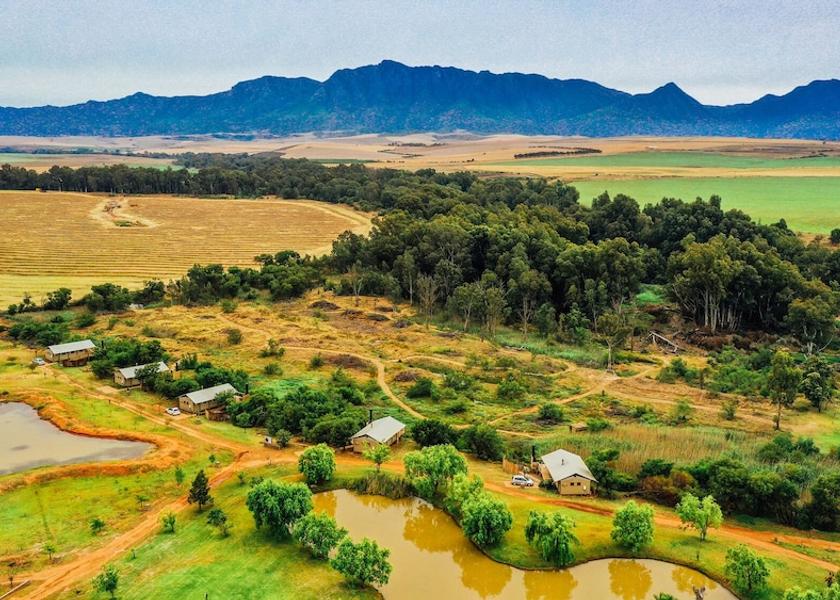 Western Cape Swellendam Aerial view