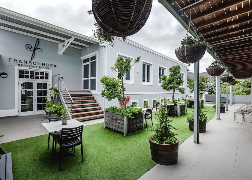 Western Cape Franschhoek Property entrance