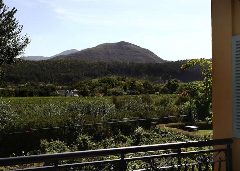 Western Cape Franschhoek Balcony View