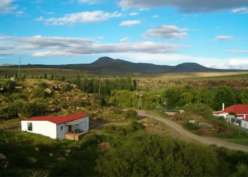 Eastern Cape Nieu-Bethesda Aerial View