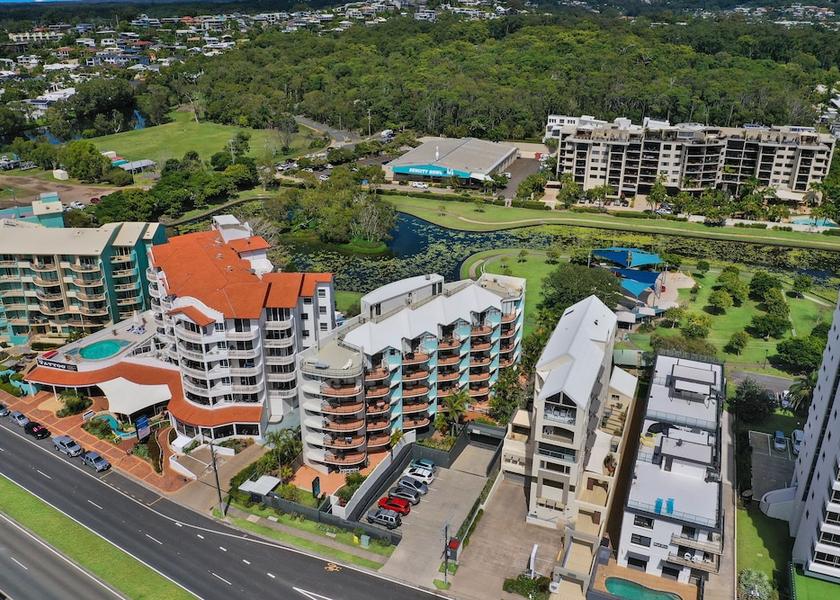 Queensland Alexandra Headland Aerial View