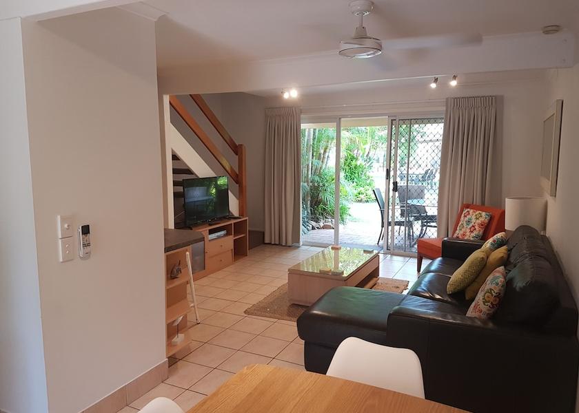 Queensland Sunshine Coast Courtyard view