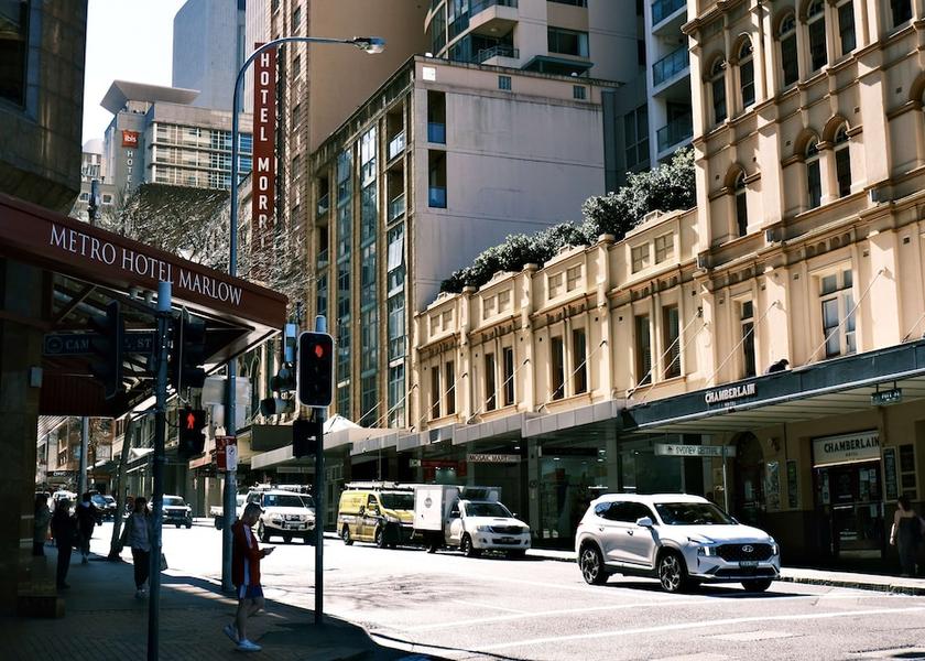 New South Wales Haymarket Exterior Detail
