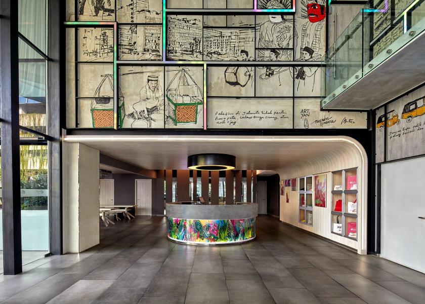 West Java Jakarta lobby