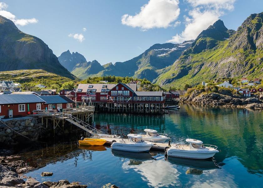Nordland Moskenes Boating