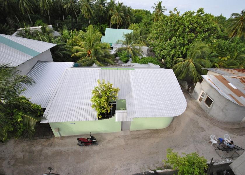 North Ari Atoll Ukulhas Aerial view