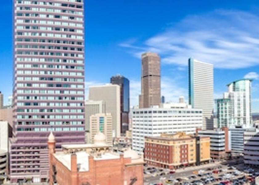 Colorado Denver View from Property