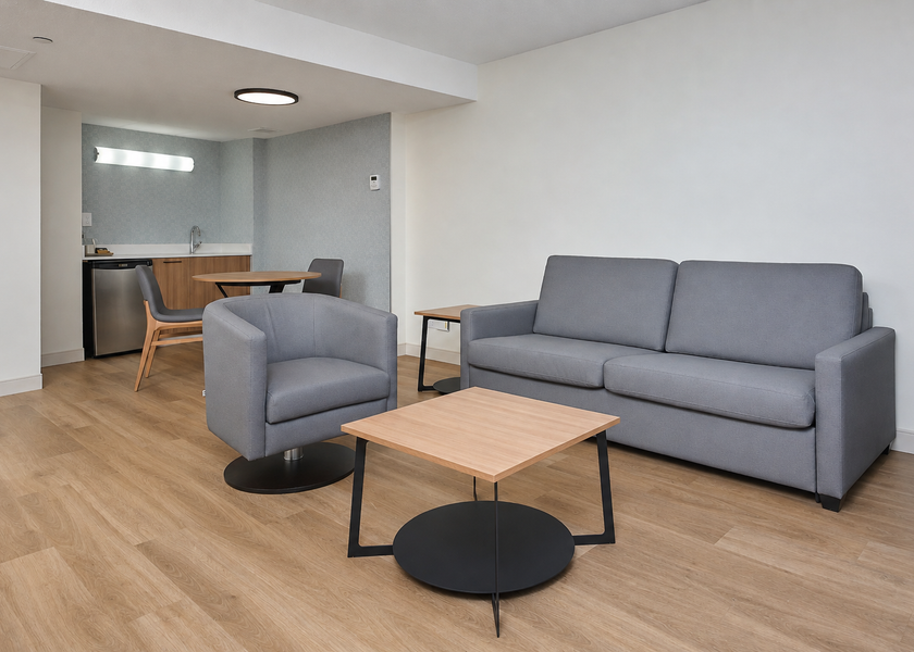 Manitoba Winnipeg Shared lounge/TV area