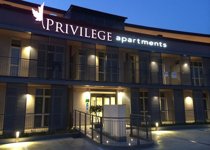 Lombardy Vimercate Front of property - evening/night