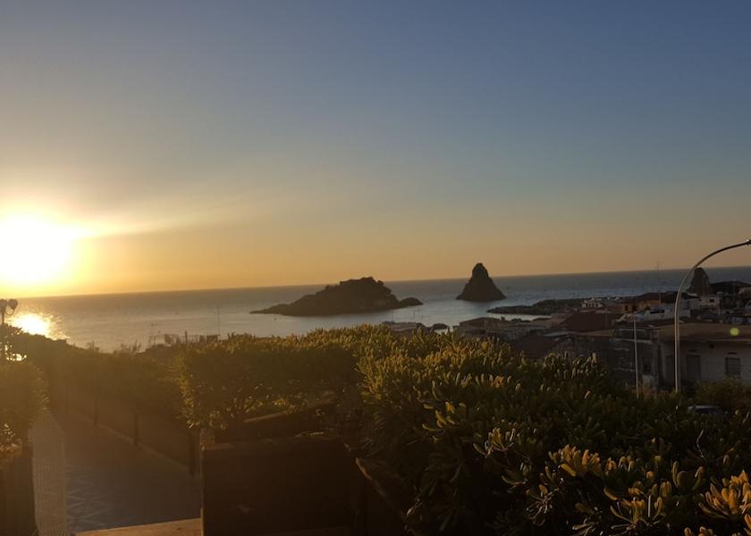 Sicily Aci Castello Exterior Detail