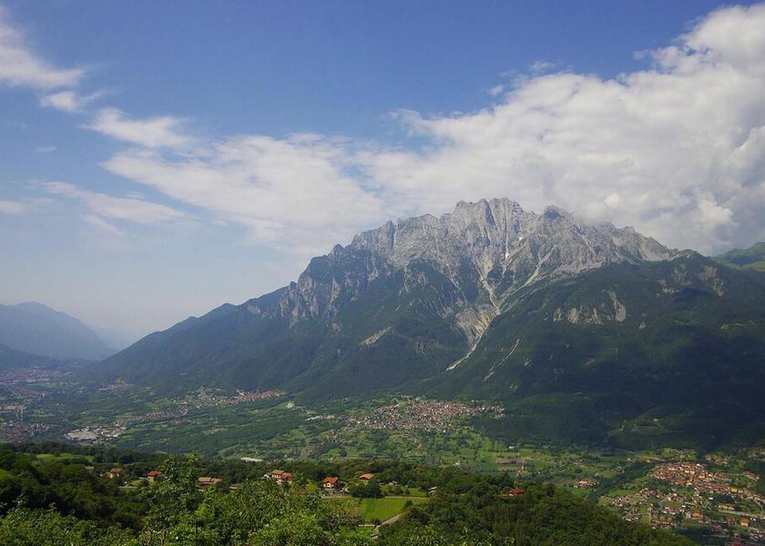 Lombardy Cimbergo Land View from Property