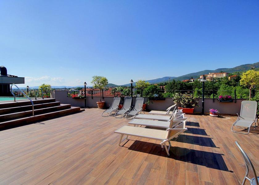 Tuscany Castiglion Fiorentino balcony/terrace